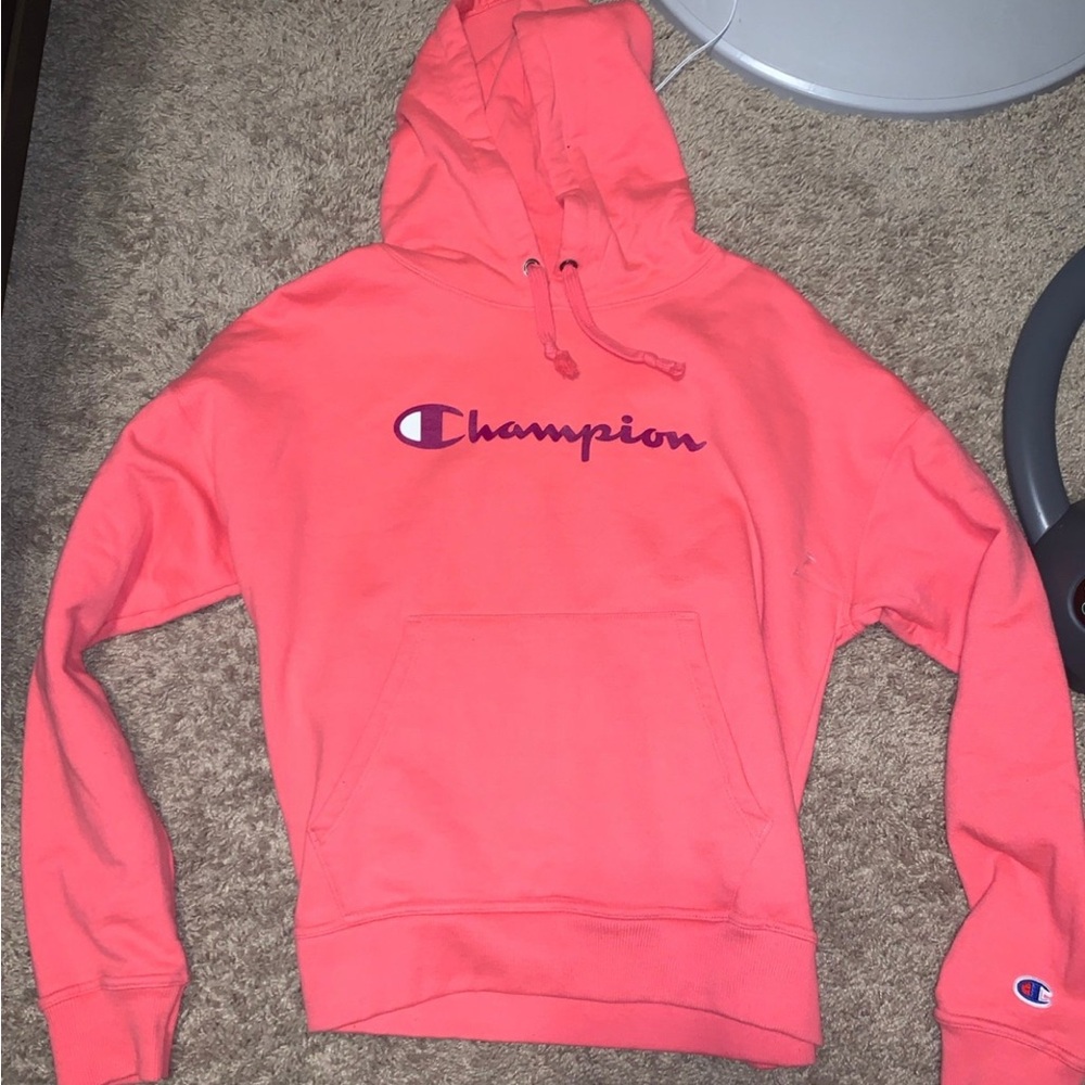Women’s Champion Coral Hoodie size medium